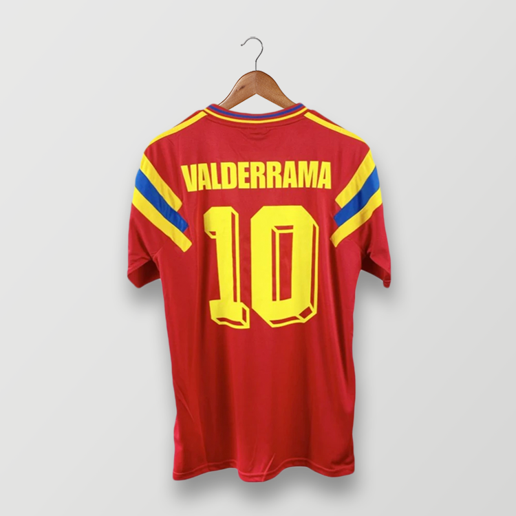 Classic Football Shirts on X: Valderrama: Colombia 1994 World Cup